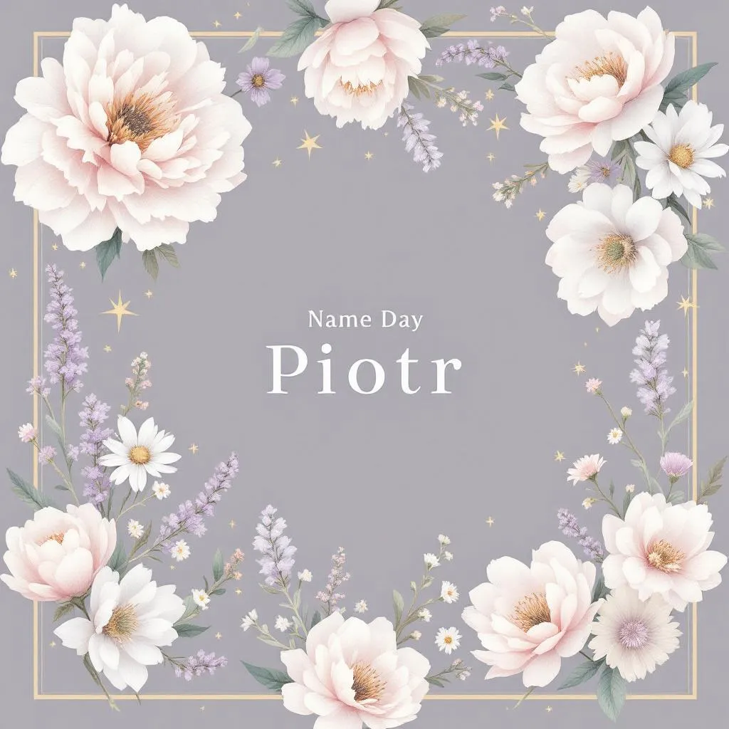 Piotr- Gotowe życzenia i znaczenie imienia