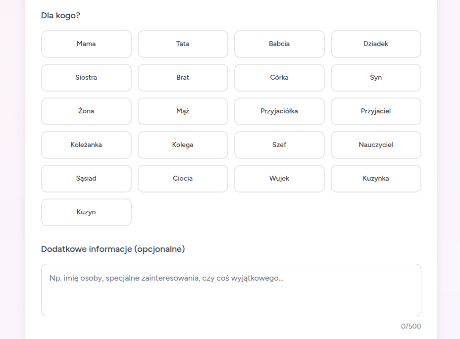 Lovelio, Życzenia AI, AI Życzenia