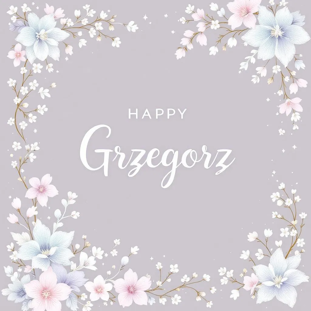 Grzegorz – Gotowe życzenia imieninowe i znaczenie imienia