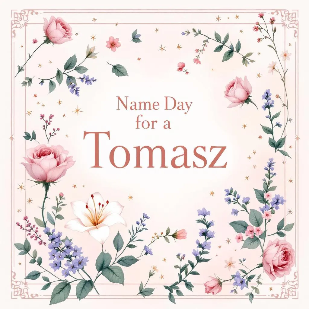 Tomasz – Gotowe życzenia imieninowe i znaczenie imienia