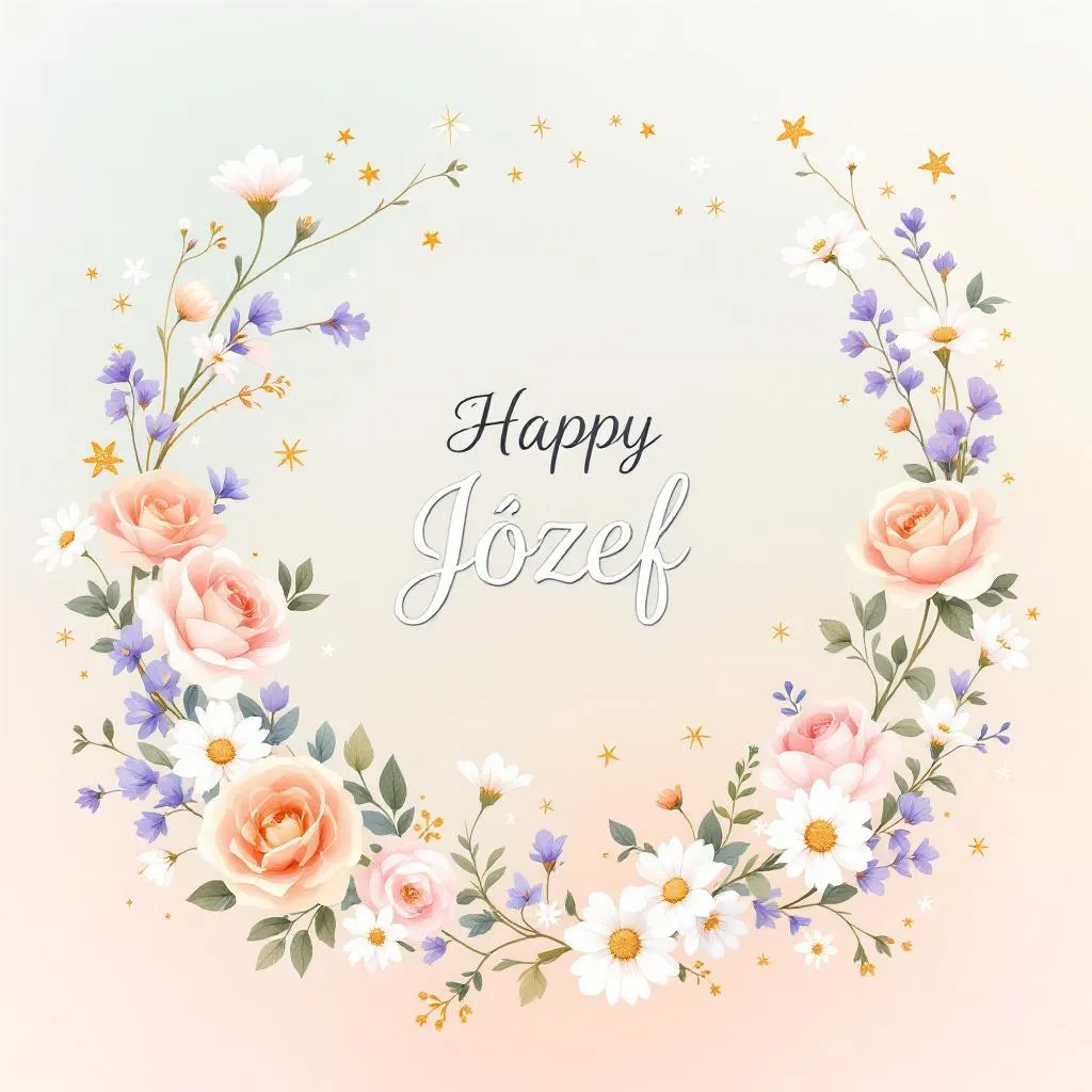 Józef – Gotowe życzenia imieninowe i znaczenie imienia