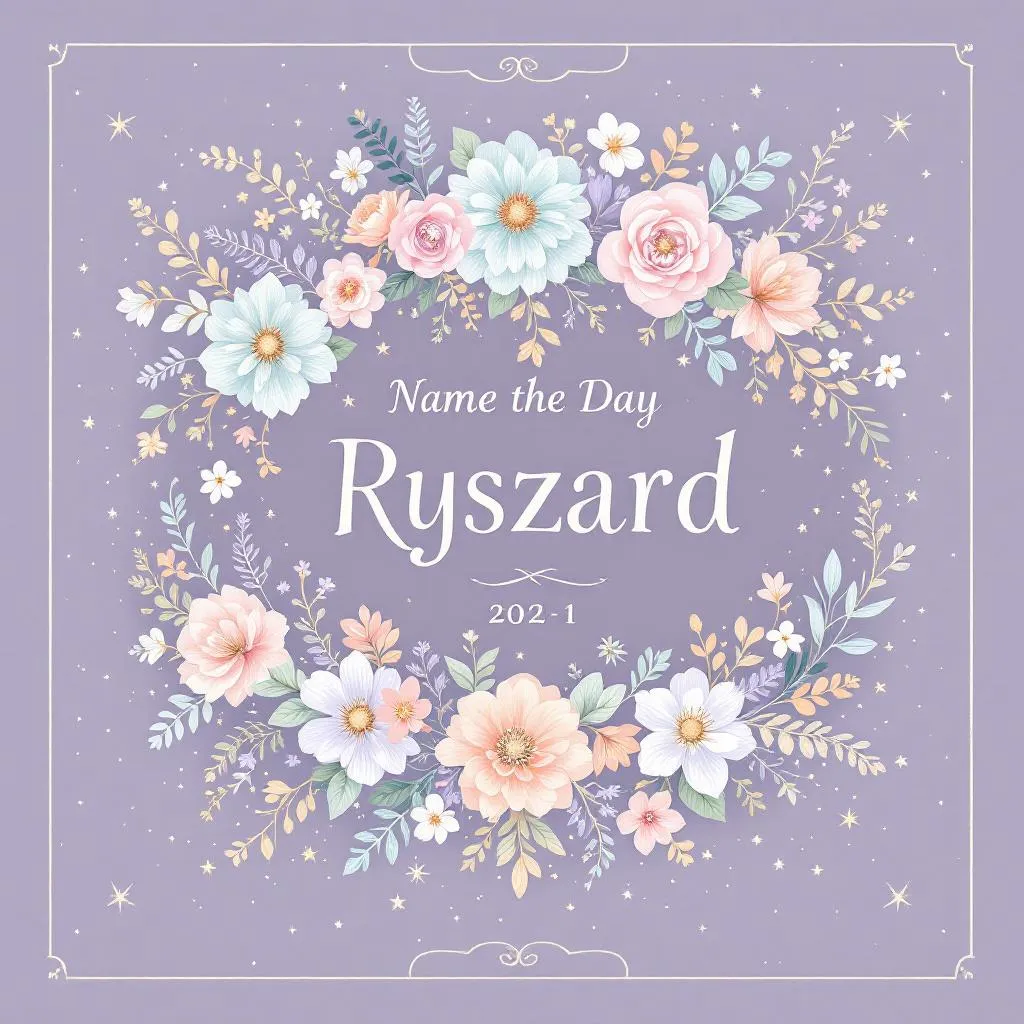 Ryszard – Gotowe życzenia imieninowe i znaczenie imienia