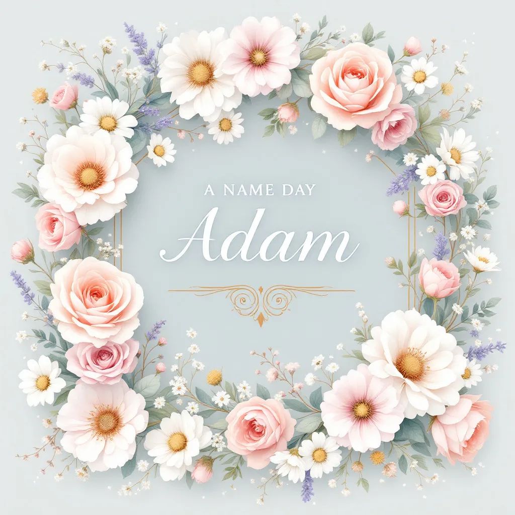 Adam – Gotowe życzenia imieninowe i znaczenie imienia