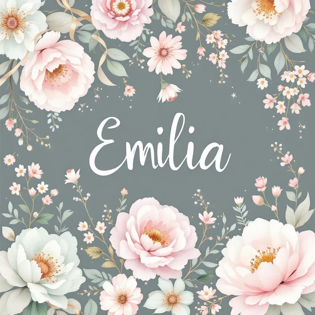 Emilia – Gotowe życzenia imieninowe i znaczenie imienia