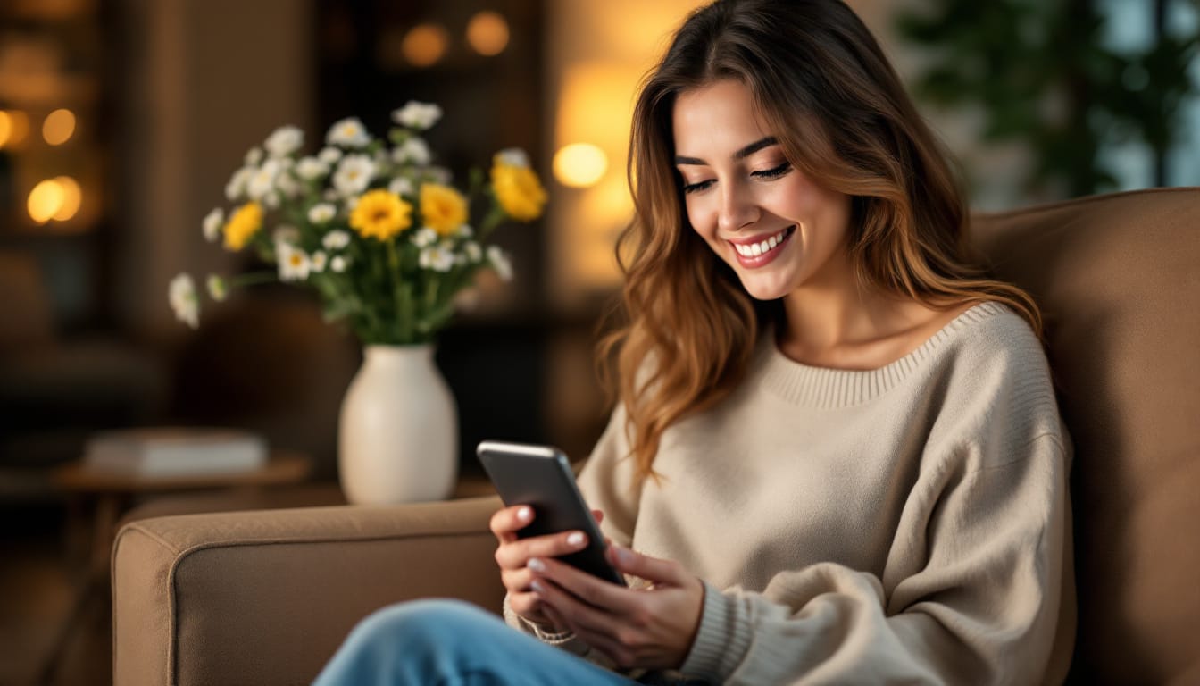 Wysyłanie życzeń na Dzień Matki przez telefon